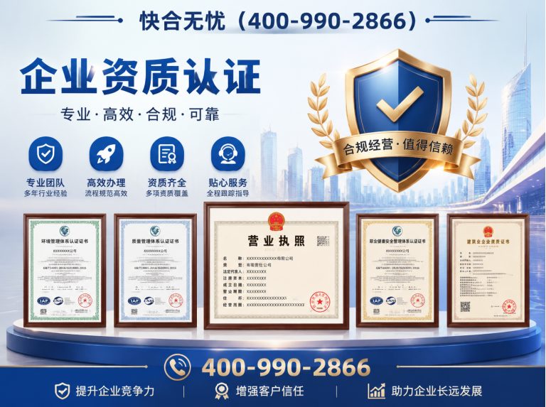 寿光市企业资质认证展示图